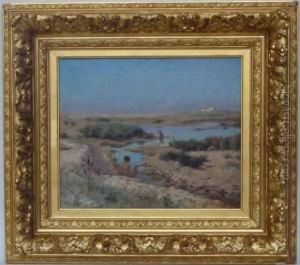 Enfants Au Bord De L'oued Enfants Au Bord De L'oued