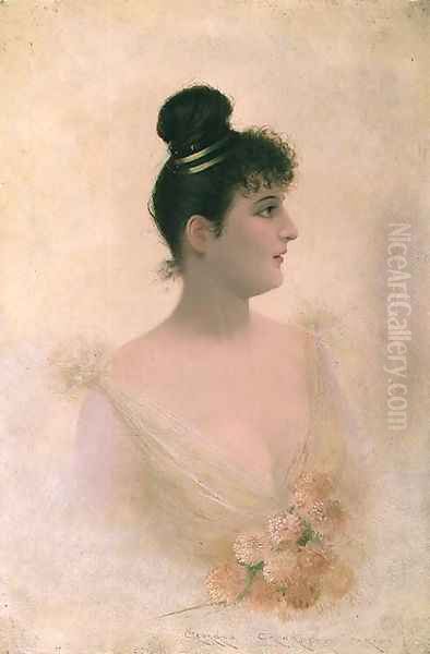 Bust Portrait of a Girl - view 1