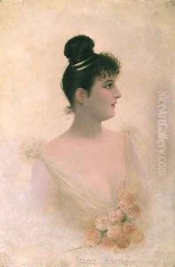 Bust Portrait of a Girl Bust Portrait of a Girl