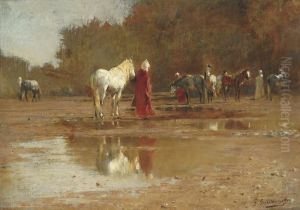 La Halte Au Bord De L'oued La Halte Au Bord De L'oued