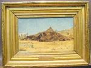 Bedouin Encampment by Gustave Achille Guillaumet