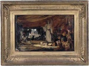 Sous La Tente by Gustave Achille Guillaumet