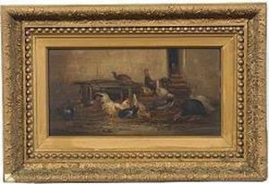 Barnyard Fowl by Claude Guilleminet