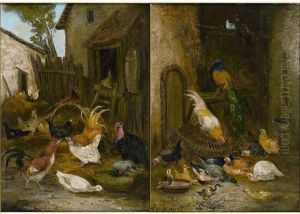 Scenes De Basse-cour by Claude Guilleminet
