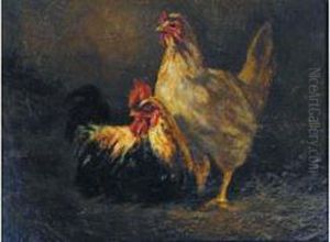 Coq Et Poule by Claude Guilleminet
