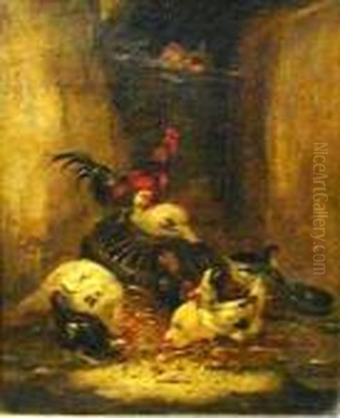 Poultry In A Barn - view 1