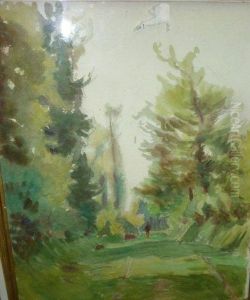Chemin Forestier by Charles Victor Guilloux