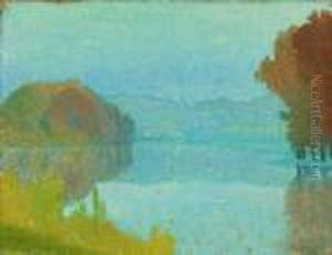 Au Bord Du Lac by Charles Victor Guilloux