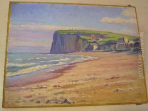 Falaise Bretonne by Charles Victor Guilloux