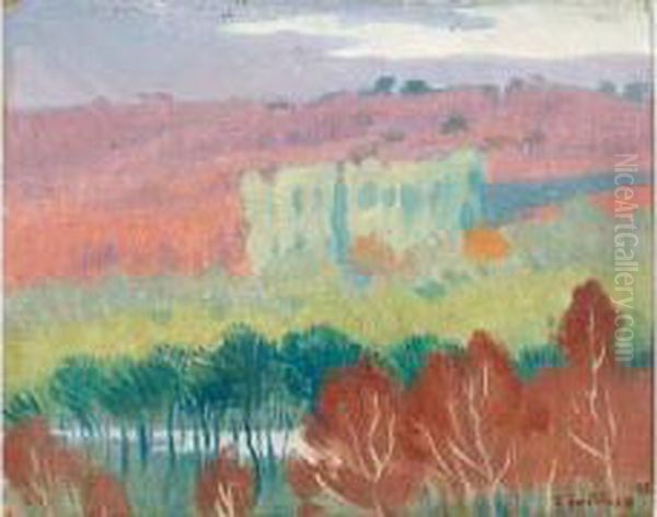 Foret Aux Arbres Jaunes - view 1