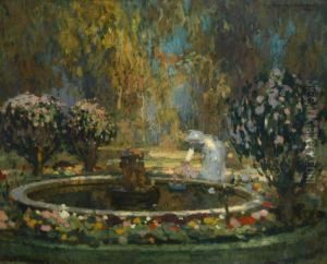 Jardin De Versailles by Lucien Victor Guirand De Scevola