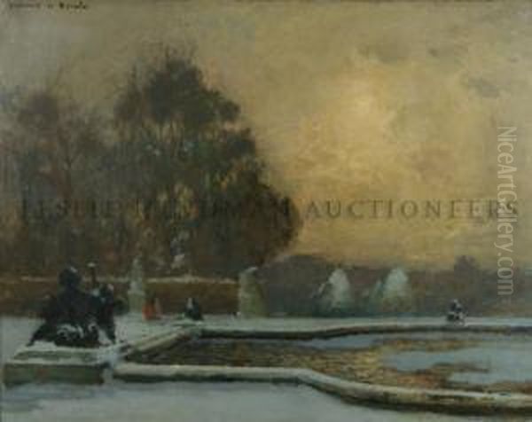 Courtyard In Winter - view 1