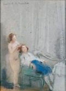 La Coiffure by Lucien Victor Guirand De Scevola