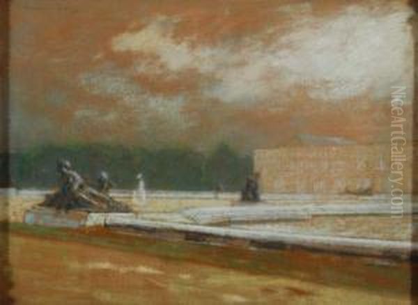 Bassin Devant Le Chateau De Versailles - view 1