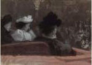 Au Spectacle by Lucien Victor Guirand De Scevola