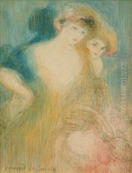 Scevola Study Of Two Ladies - view 1
