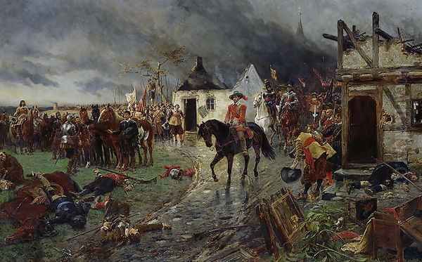 Wallenstein, A Scene of the Thirty Years War by Ernest Crofts