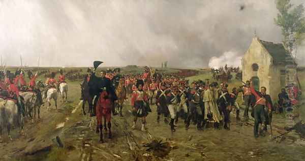 Wellingtons March from Quatre Bras to Waterloo, 1878 - view 1