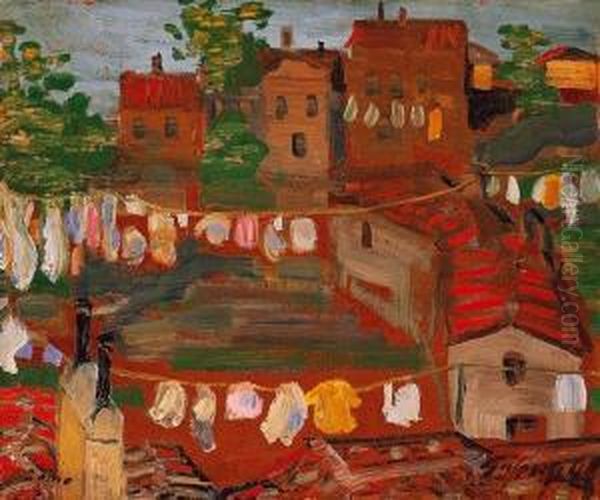 Drying Clothes In Italy - view 1