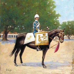 A drum horse by Ernest Crofts