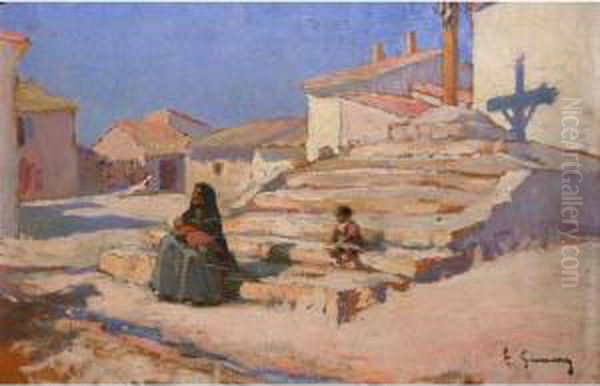 La Mere Au Calvaire - view 1