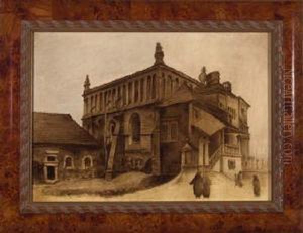 The Oldsynagogue In Krakow - view 1