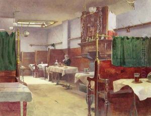 Cock Tavern, Fleet Street by John Crowther