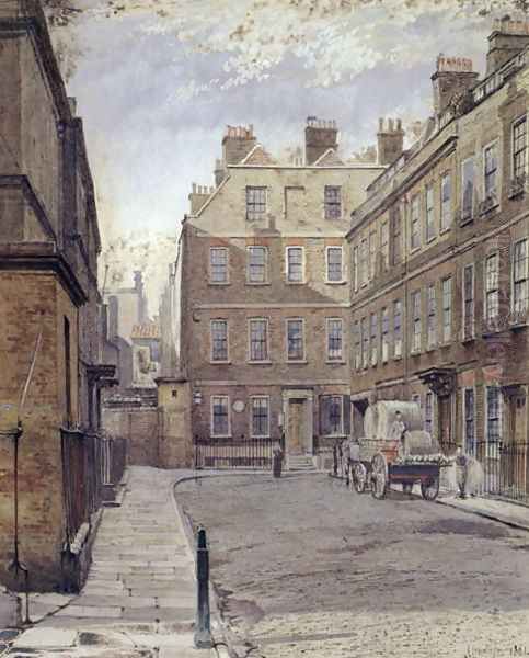 Dr.Johnson's House, 17 Gough Square, London - view 1