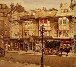 Bishopsgate Street Without by John Crowther