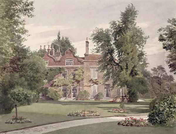 Side view of Raleigh House, Brixton Hill, Lambeth, 1887 - view 1