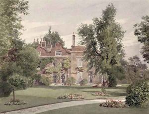 Side view of Raleigh House, Brixton Hill, Lambeth, 1887 by John Crowther