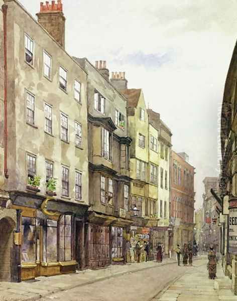 Holywell Street Looking West, 1882 - view 1