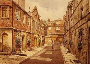 Alms Houses, Cock Court by John Crowther