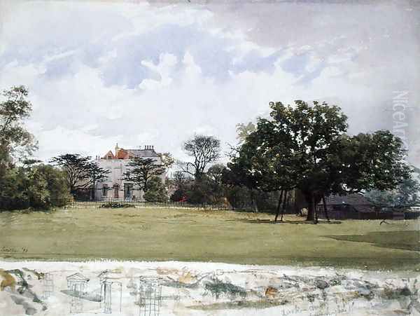 Side View of Turret House, Lambeth, 1880 - view 1