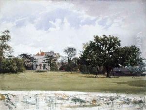 Side View of Turret House, Lambeth, 1880 by John Crowther