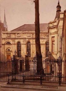 Stationers' Hall, London, 1890 by John Crowther