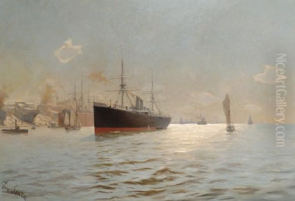 Hamburg Harbour View - view 1