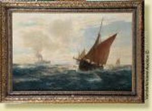 Marine Au Paquebot Et Aux Bateauxde Peche by Erwin Carl Wilhelm Gunther
