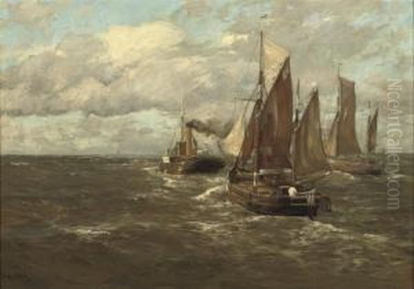 Boats In Open Water - view 1
