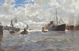 Shipping In Hamburg Harbor
