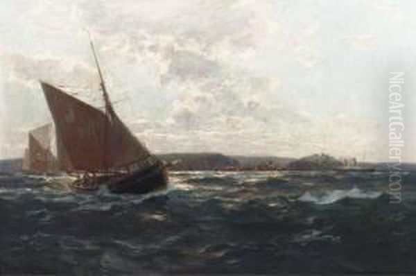 Fisherboote Vor Der Englischen Kanalkuste - view 1