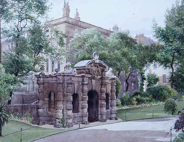 York Water Gate, Embankment Gardens, 1887 - view 1