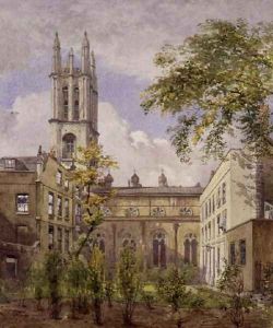 St. Michael Cornhill, 1882 by John Crowther