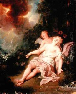 Clytie Turning into a Sunflower, c.1718-20 by Charles-Antoine Coypel