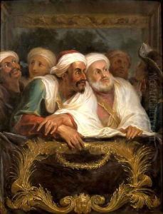 The Moroccan Ambassador and his Entourage at the Italian Comedy in Paris in February 1682 1682