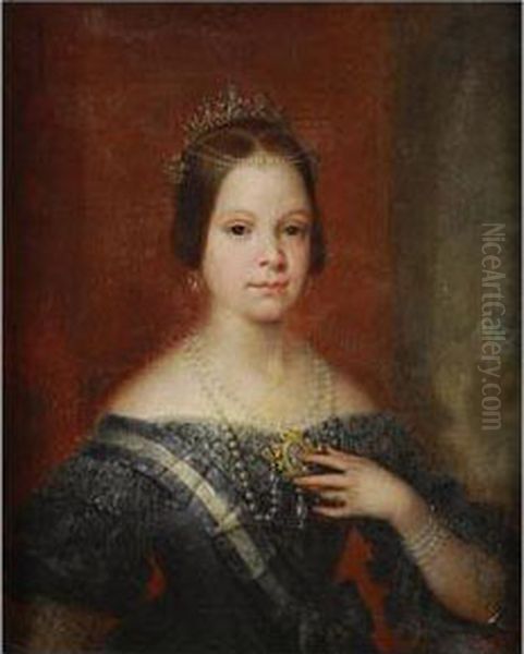 Retrato De Isabel Ii Joven - view 1