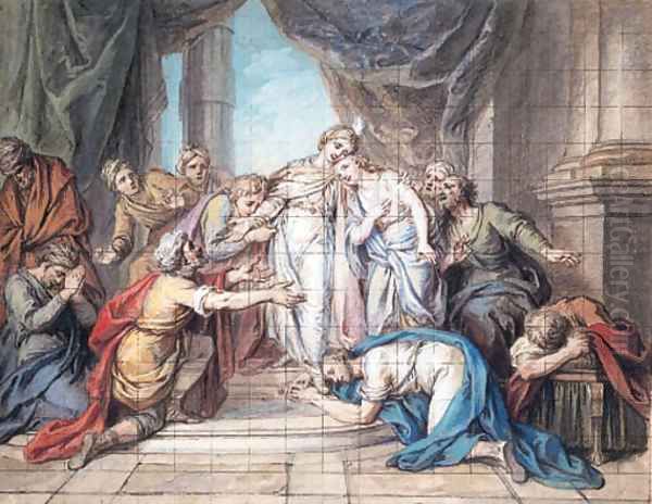 Joseph recognised by his Brethren - view 1