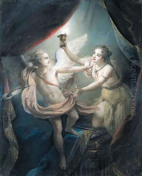 Cupid abandoning Psyche - view 1