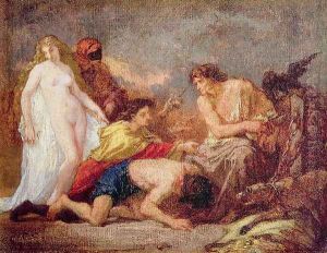 Timon of Athens, 1857 by Thomas Couture