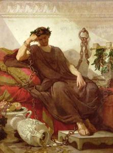 Damocles 1866 by Thomas Couture